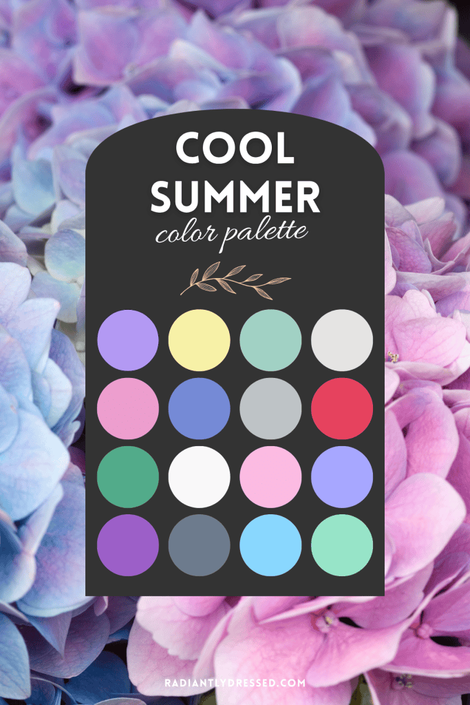 cool summer color palette