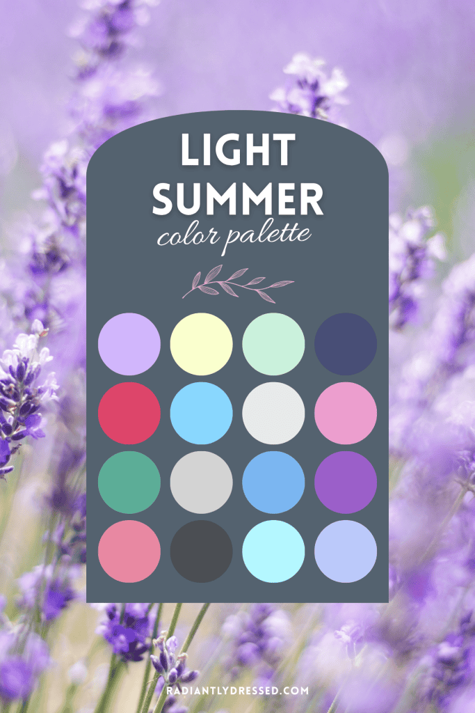 light summer colors