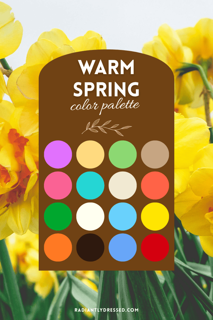 warm spring colors