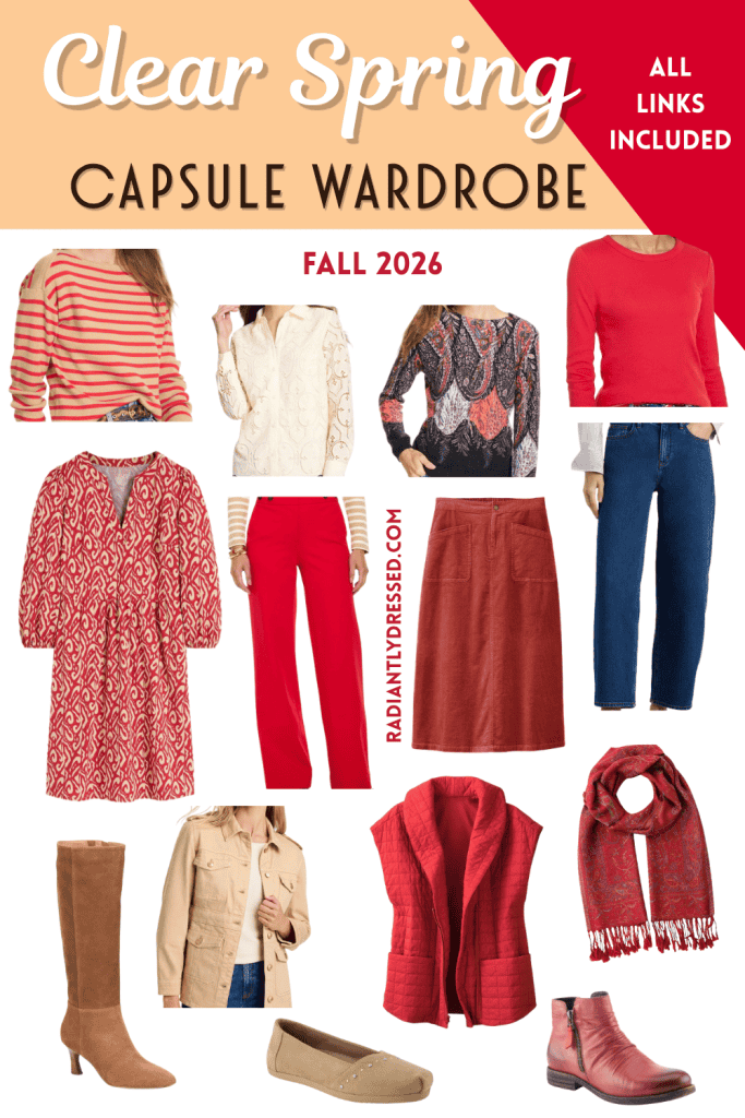 clear spring capsule wardrobe