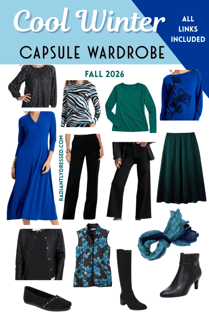 cool winter capsule wardrobe
