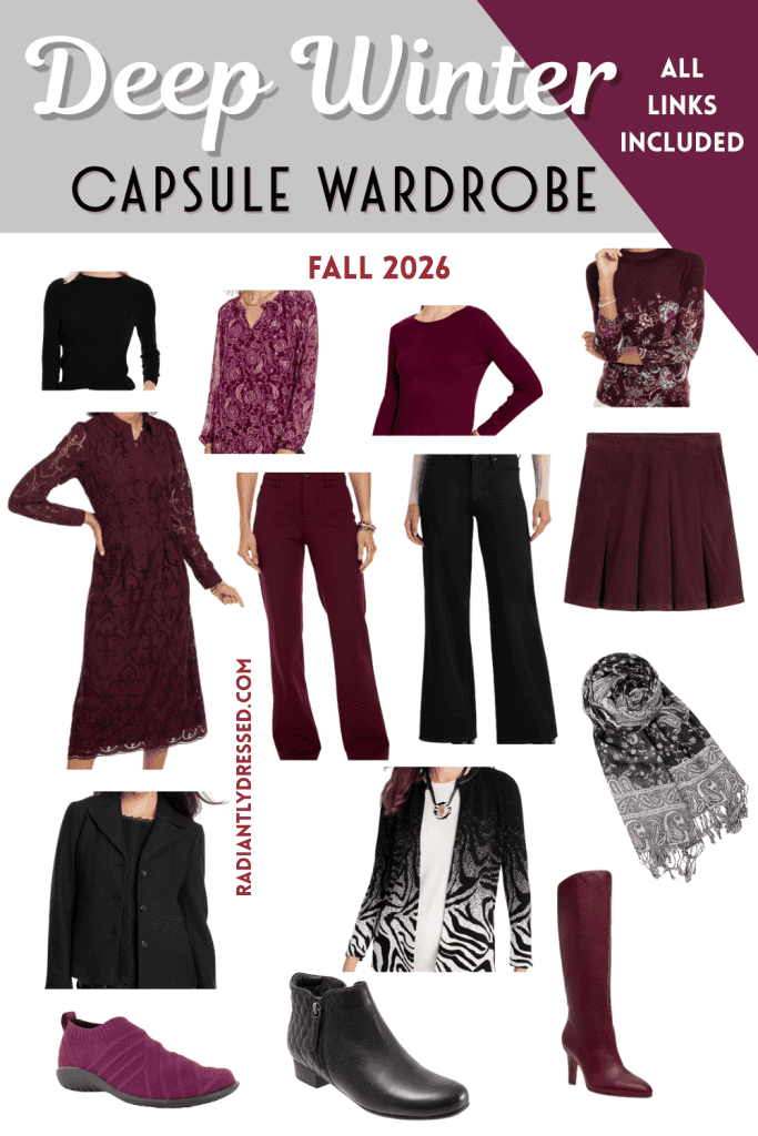 deep winter capsule wardrobe fall 2026