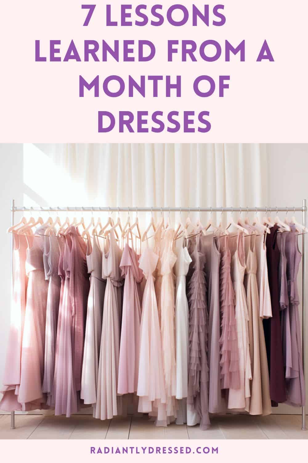 lessons learned from frocktober and a month of dresses