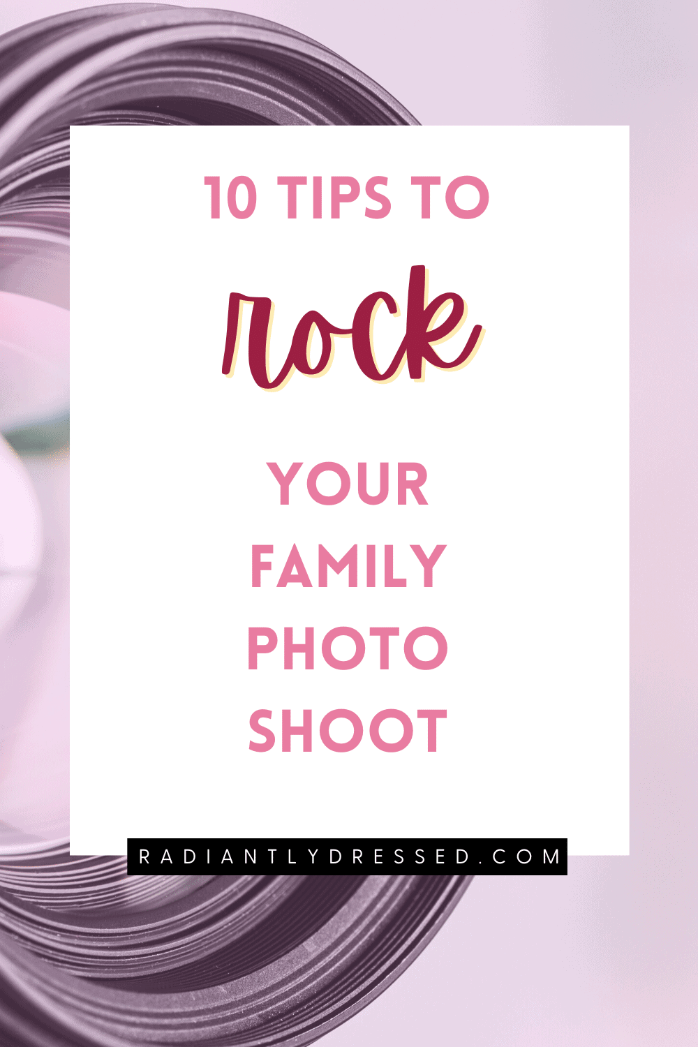 10 tips for family photos
