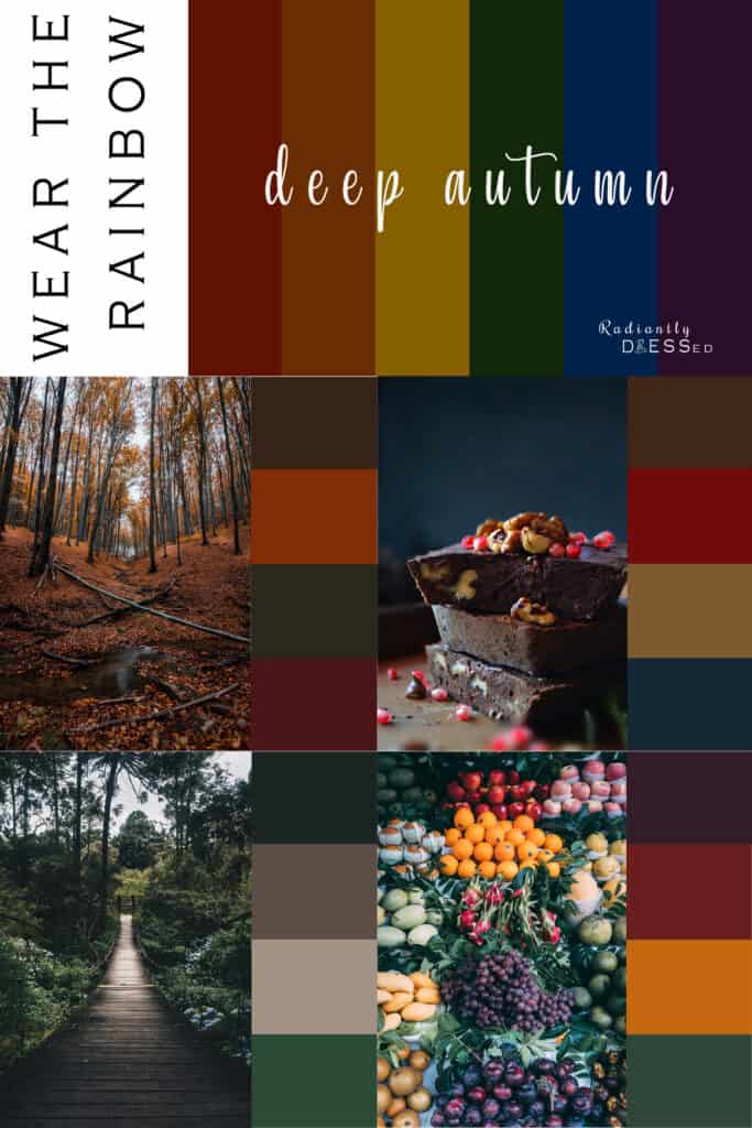 The Definitive Guide to Deep Autumn: Explore the 12 Seasons at Radiantly  Dressed