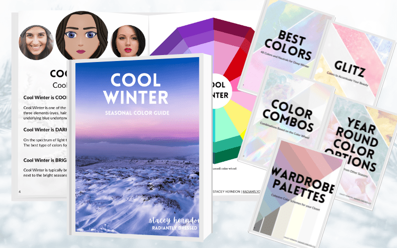 TRUE WINTER COLOR PALETTE FOR WARDROBE AND MAKEUP 