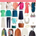 Clear Spring wardrobe essentials capsule wardrobe