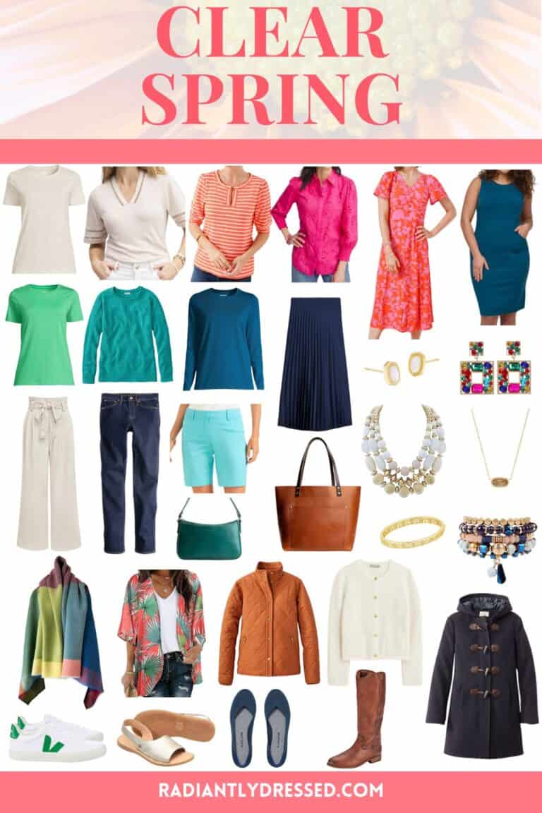 Bright/Clear Spring: Color Palette, Capsule Wardrobe, and Ultimate ...