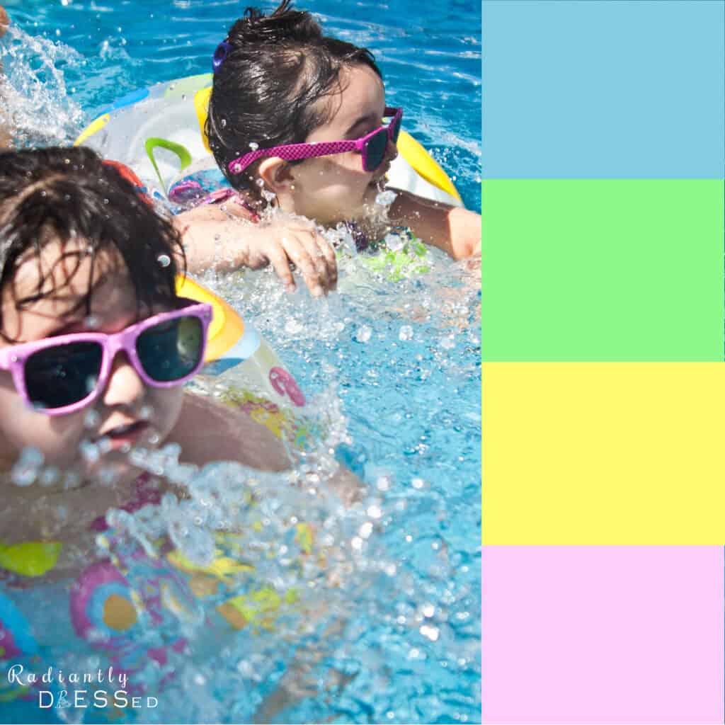 Summer Pool Colors