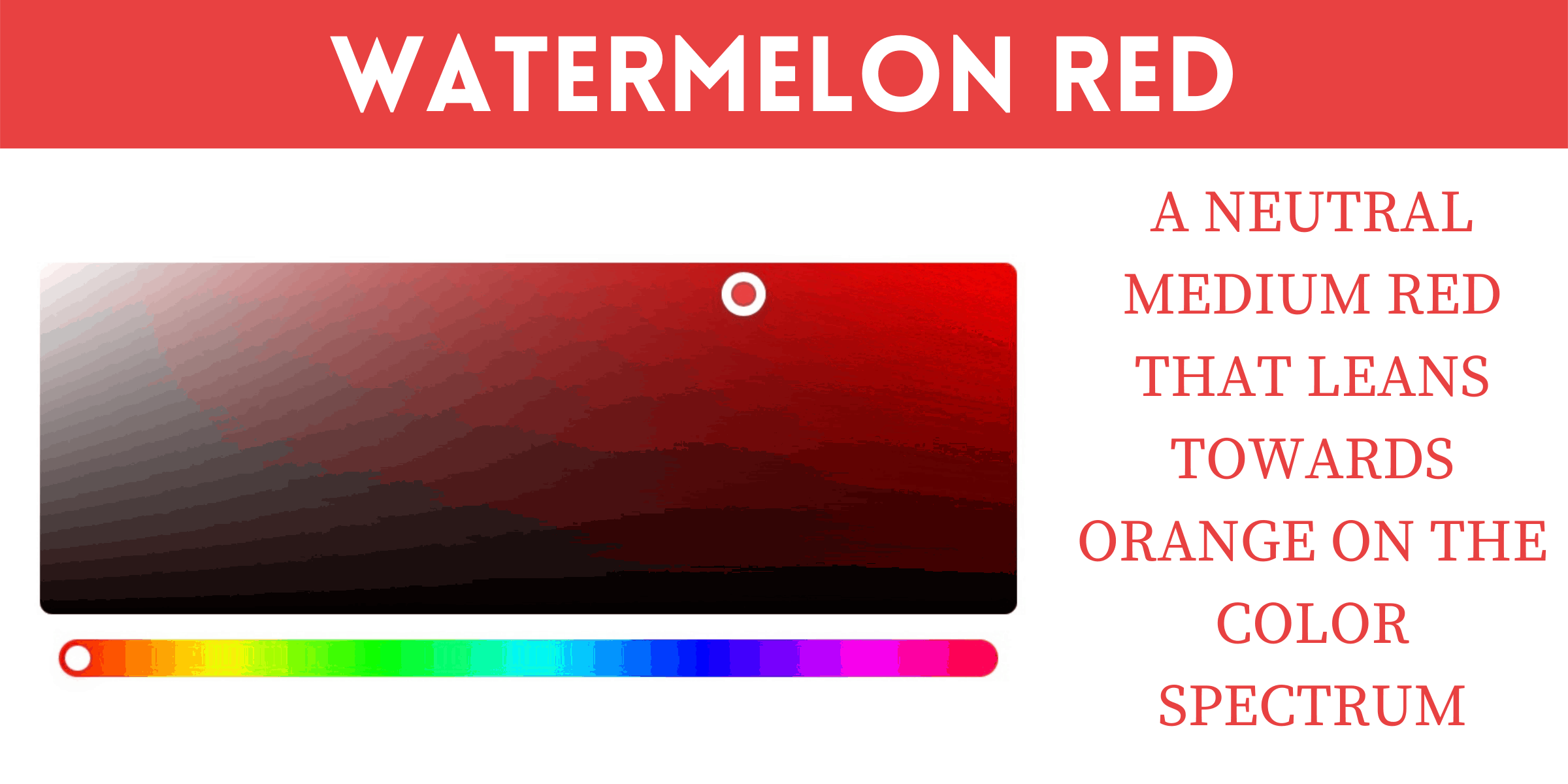 Watermelon Red is a Universally Flattering color