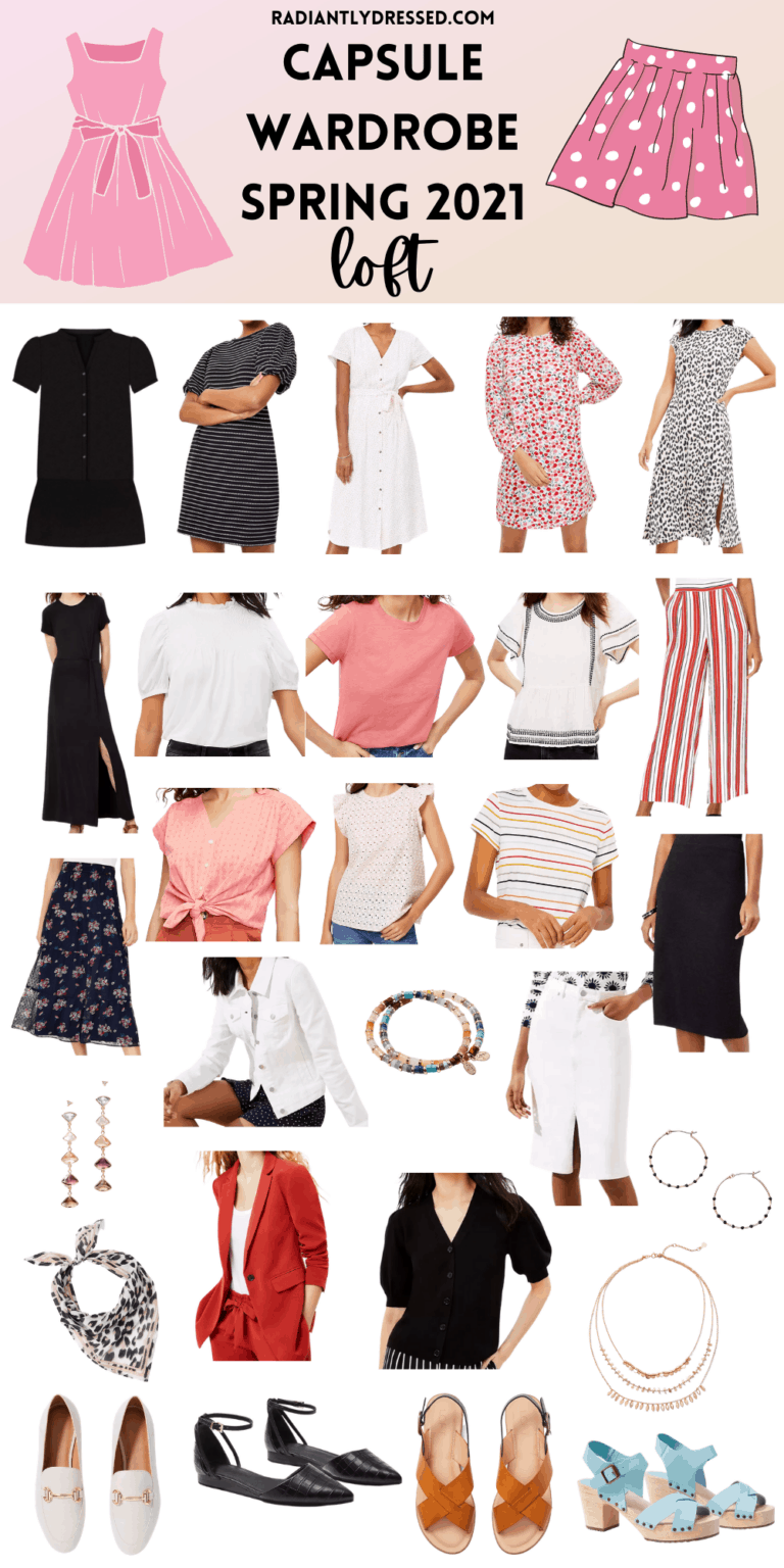 Spring Capsule Wardrobe: 45 Pieces for 90 Days at Radiantly Dressed
