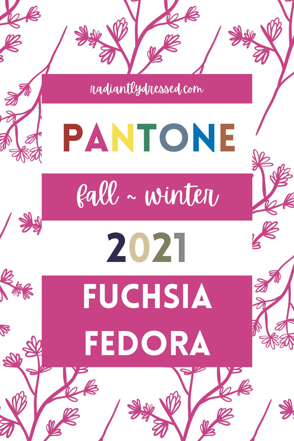 Pantone Fuchsia Fedora