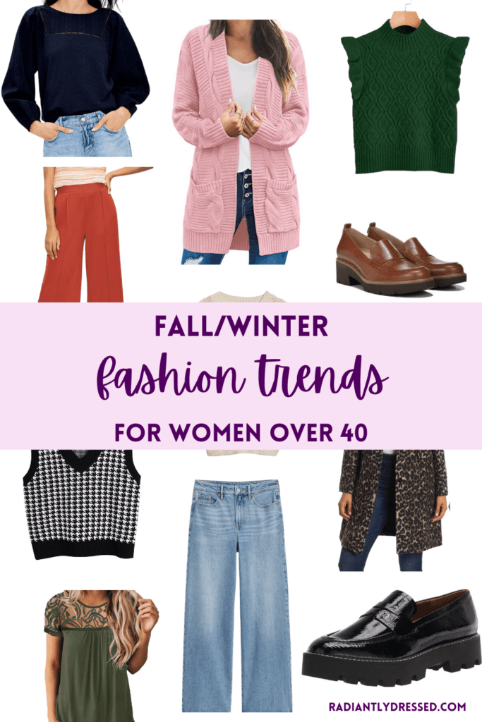 Fall Fashion Over 40 6 Trends for Real Women Page 1 of 0 for 2021