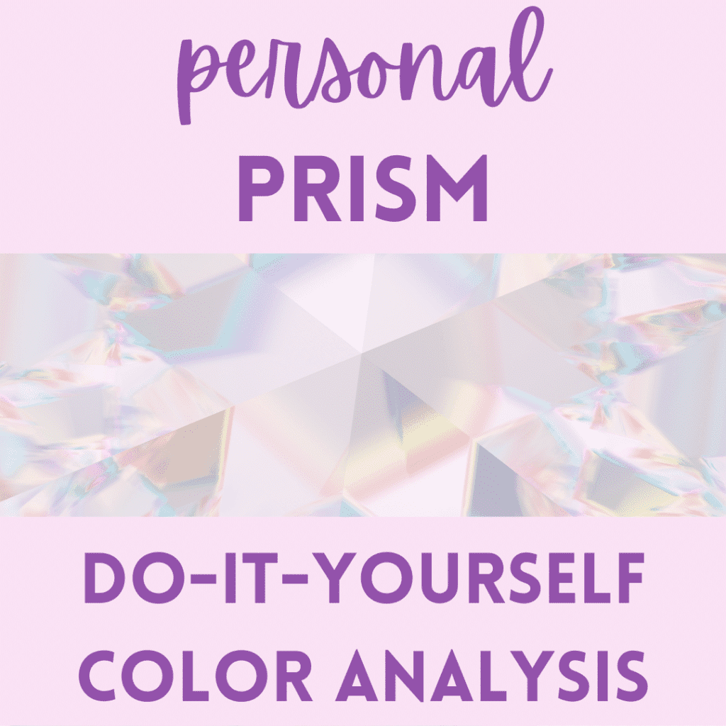 Personal Prism DIY color analsyis
