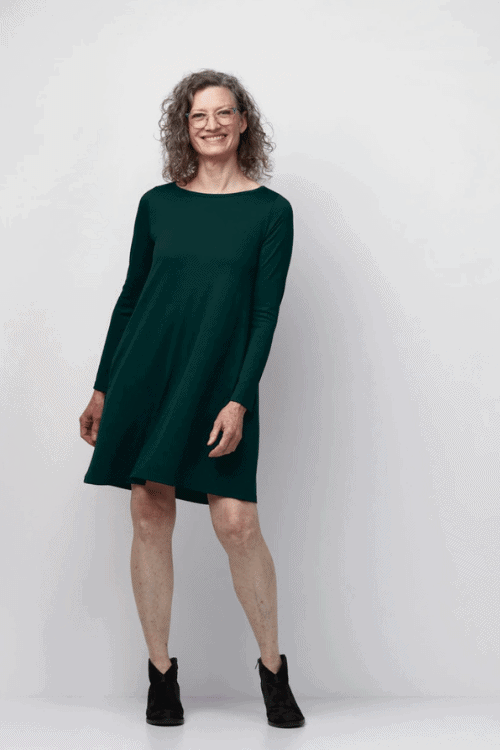 Florence Merino Wool Long Sleeve Dress