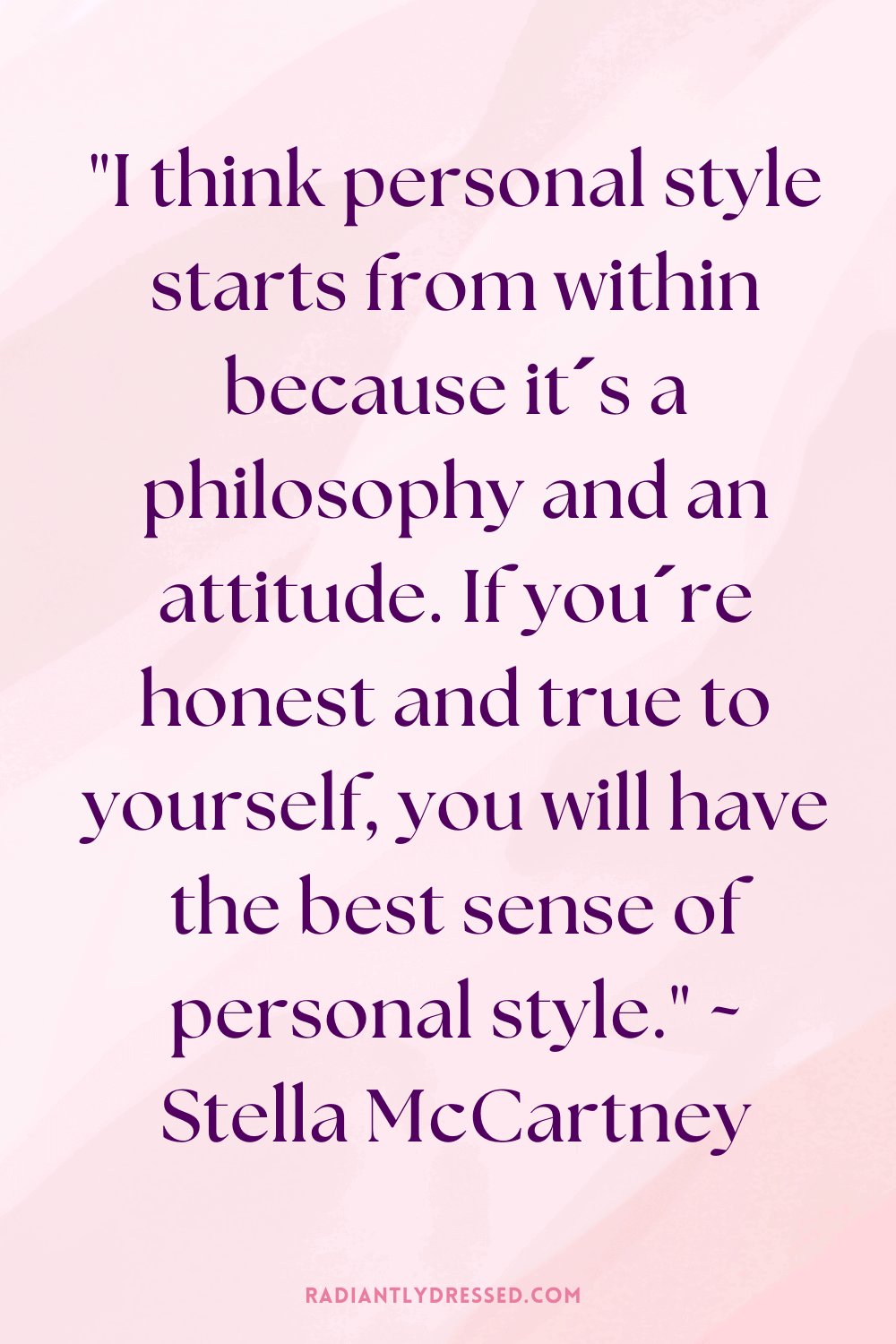 stella mccartney style quote