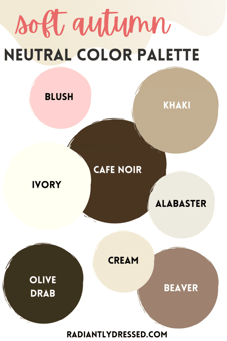 Neutral Wardrobe Colors: 12 Palettes of Neutral Colors