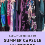 summer capsule wardrobe pin