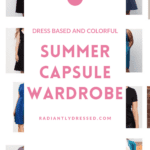 summer capsule wardrobe pin