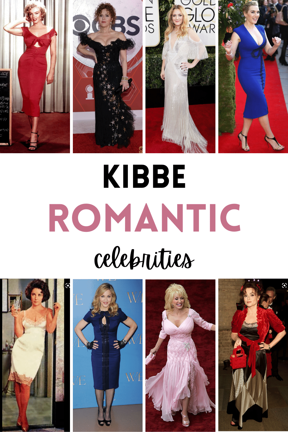 kibbe romantic celebrities