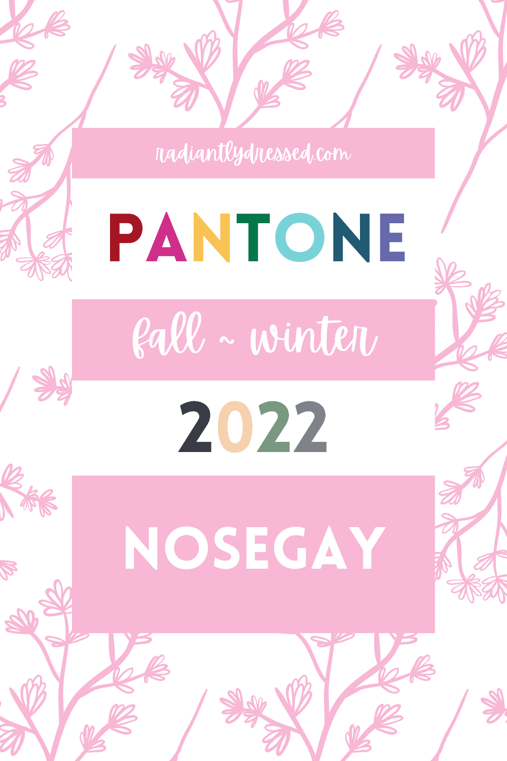 Pantone Nosegay Pin