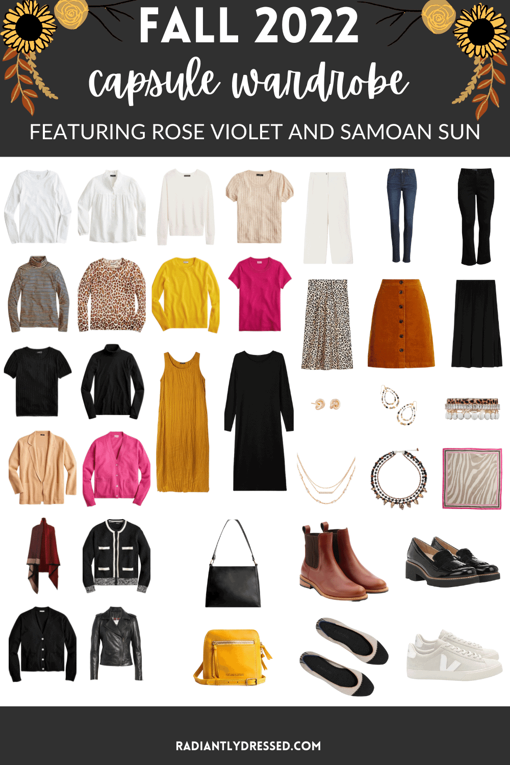 fall capsule wardrobe 2022