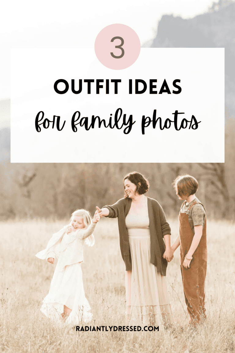 Winter Family Photo Outfits for Gorgeous, Timeless Pictures - Radiantly ...