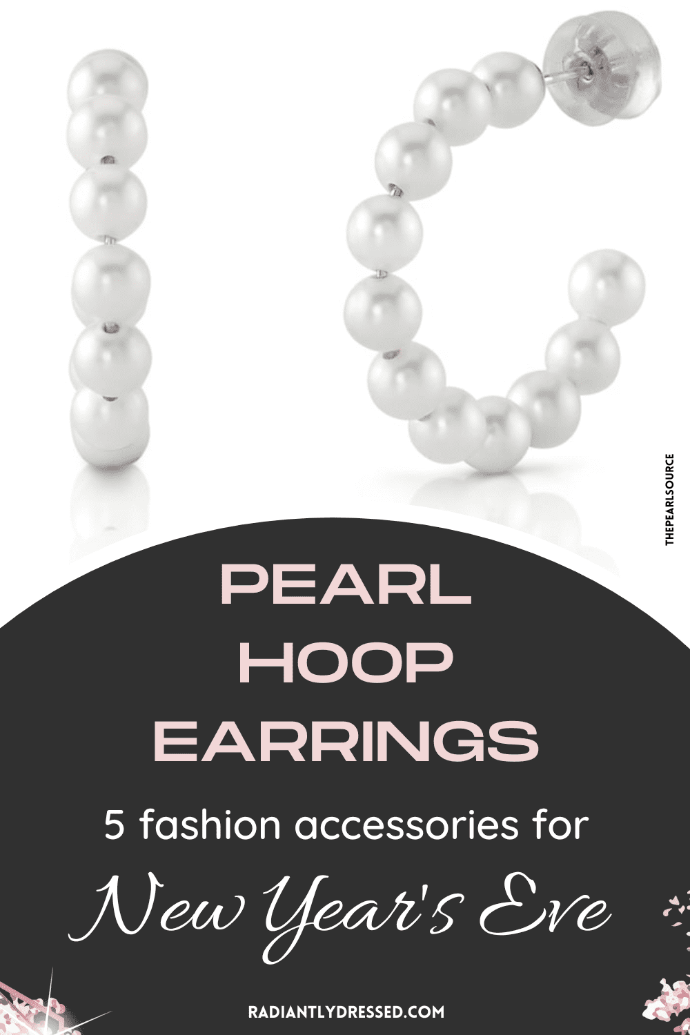 new year's eve pearl earrings