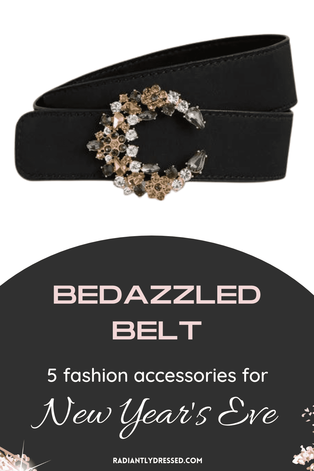 jeweled belt for new year's eve