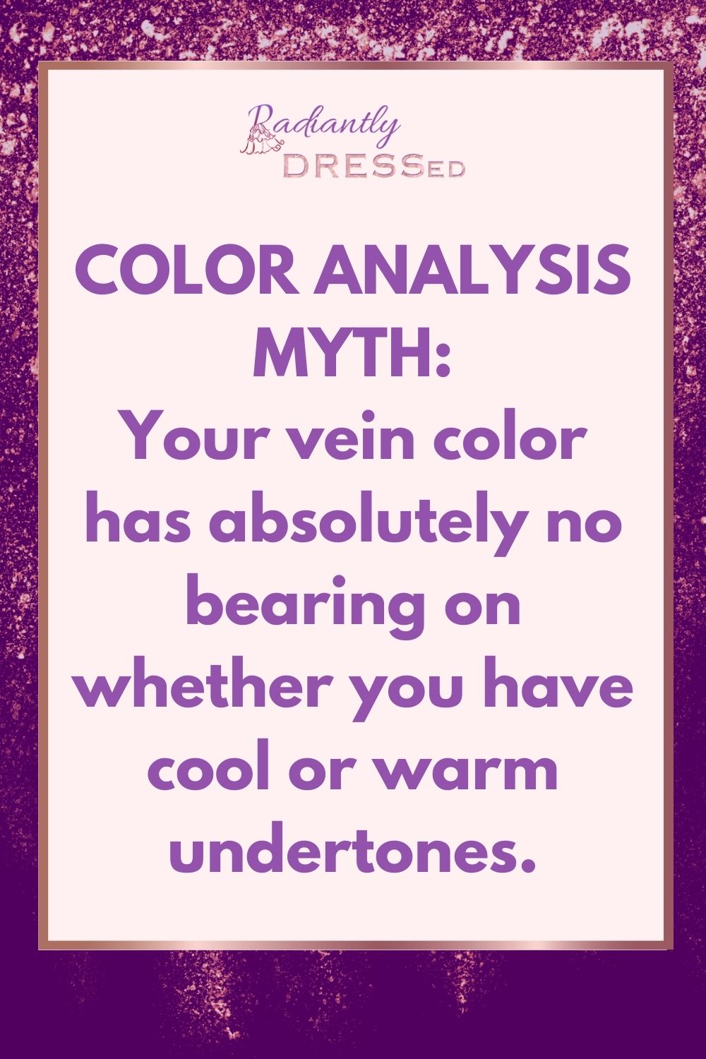 color analysis myth vein color