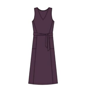 wool& summer midi dress in marionberry part of 5 piece french wardrobe shopping list