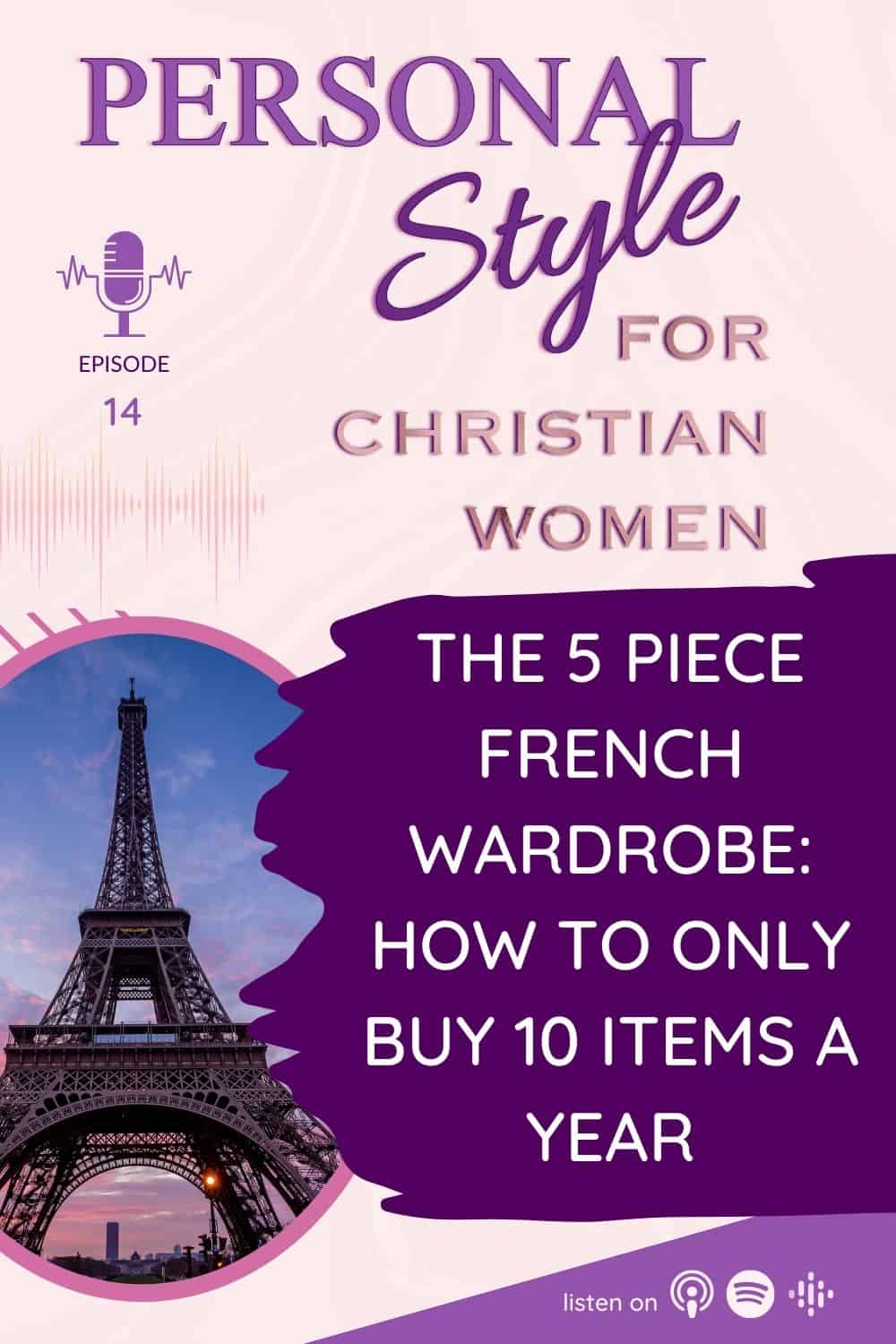 The 5 Piece French Wardrobe