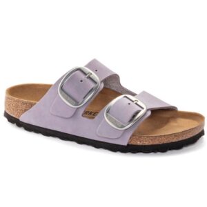 birkenstock arizona light purple suede confort sandals