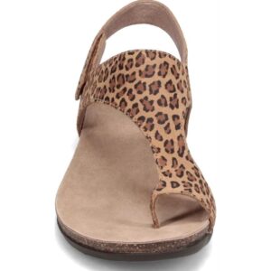 dankso reece leopard comfort sandals