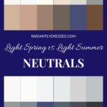 light spring vs light summer neutrals