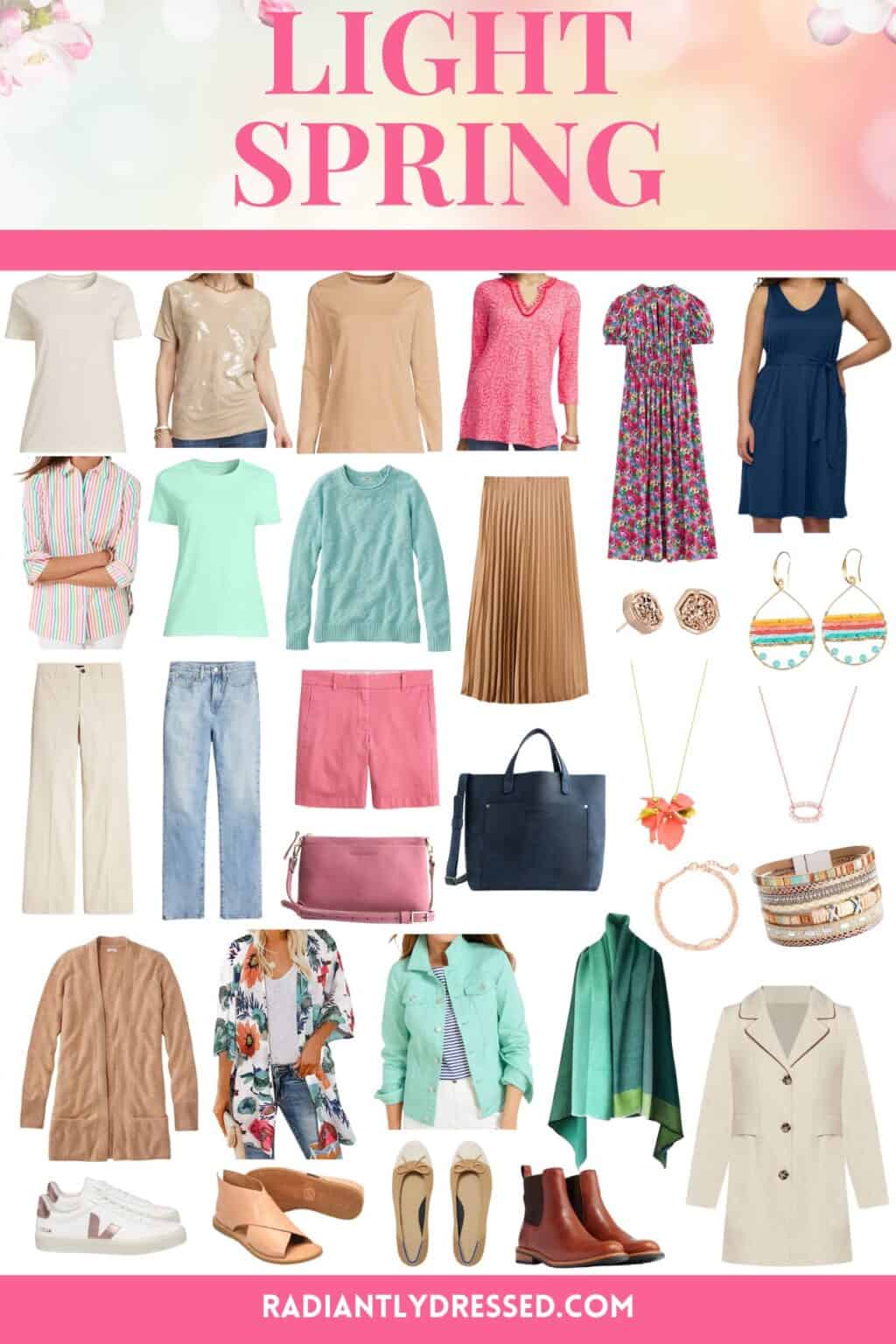 Lovely Light Spring: Color Palette, Capsule Wardrobe, and Ultimate ...