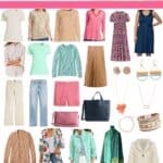 Light Spring wardrobe essentials capsule wardrobe
