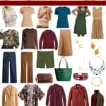 Deep Autumn Wardrobe Essentials