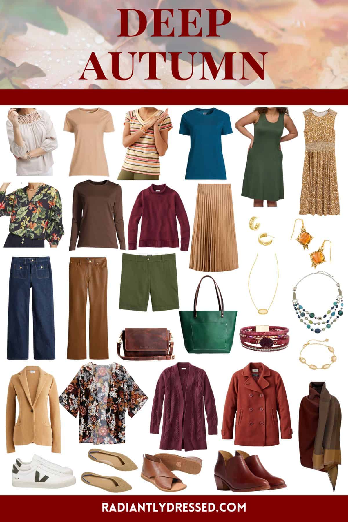 Deep Autumn: Color Palette, Capsule Wardrobe, and Ultimate Guide at ...