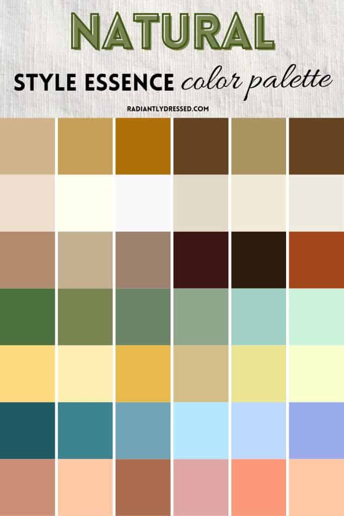 Natural Style Essence Color Palette