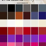 Romantic Style Essence Color Palette