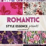 Romantic Style Essence Prints