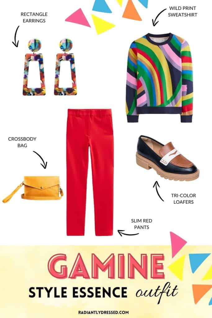 Gamine Style Essence Outfits 