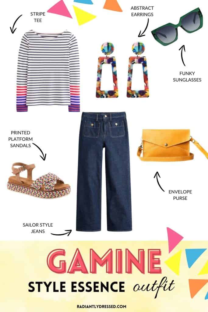 Gamine Style Essence Outfits