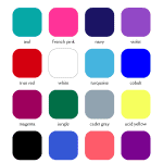 bright winter colors