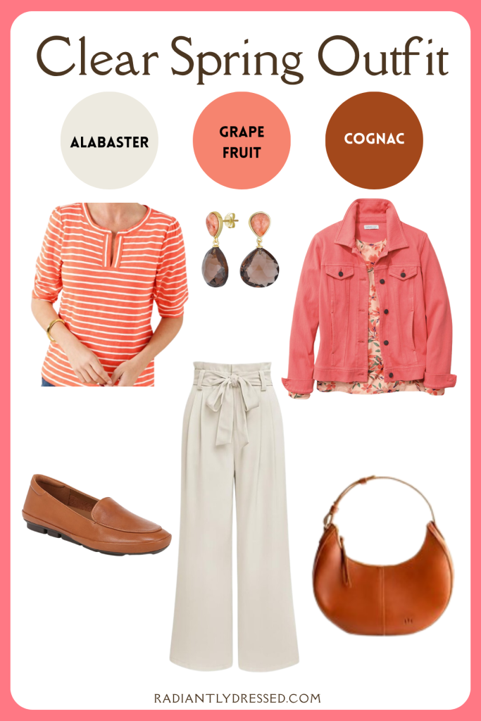 clear spring outfits