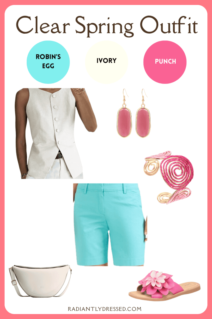 clear spring outfits