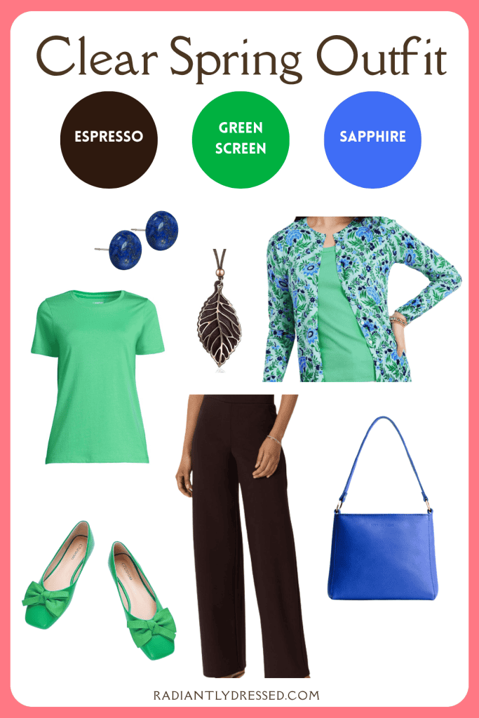 clear spring outfits