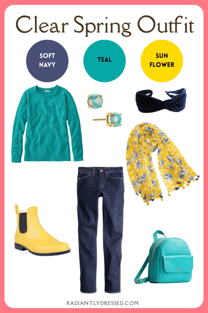 clear spring outfits