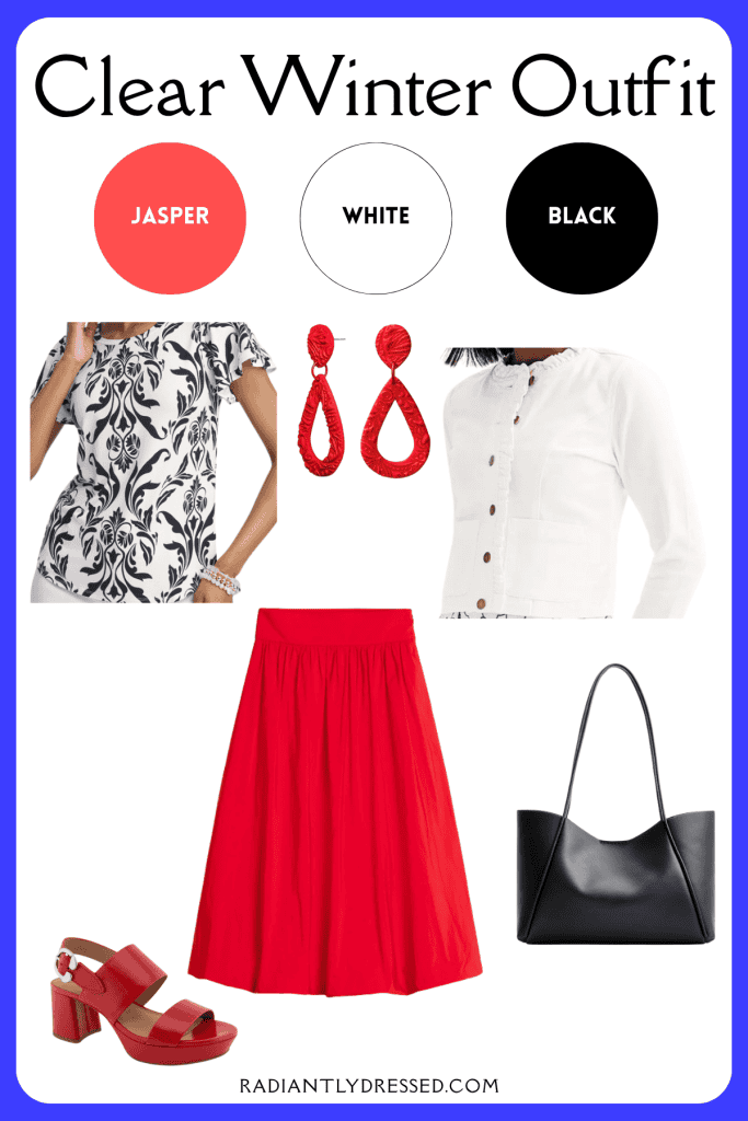 clear winter outfits